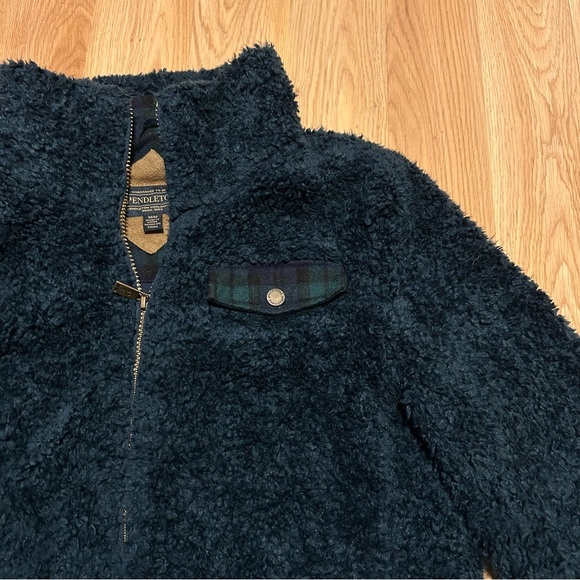 Pendleton Jacket Women's Medium Fleece Full Zip Long Sleeve Lot Of Two - Picture 7 of 10